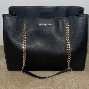 Michael Kors Susannah Saffiano leather tote